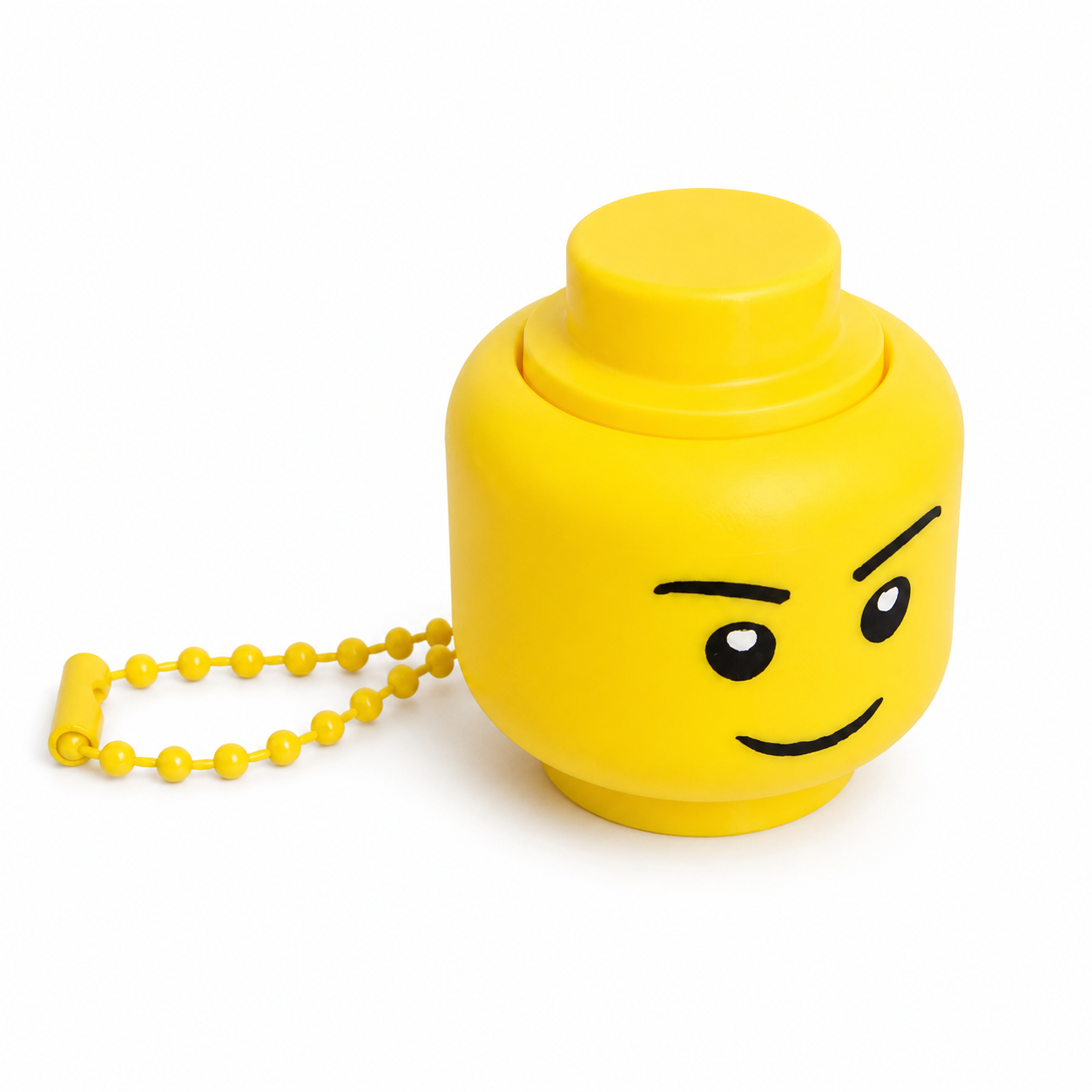 LLAVERO CLICKER CABEZA LEGO
