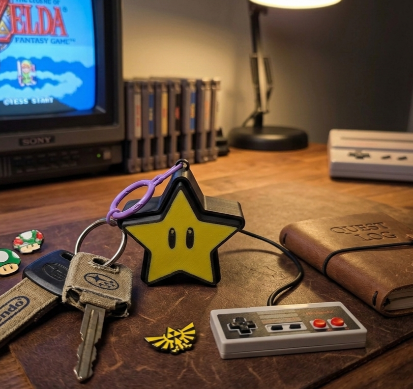 Llavero Estrella clicker